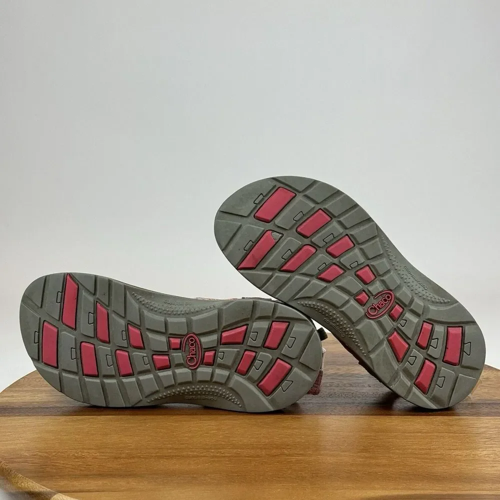 Big Kids Chaco Z2 Classic Red Athletic Casual Trail Walking Sandals Size 4 Y GUC
